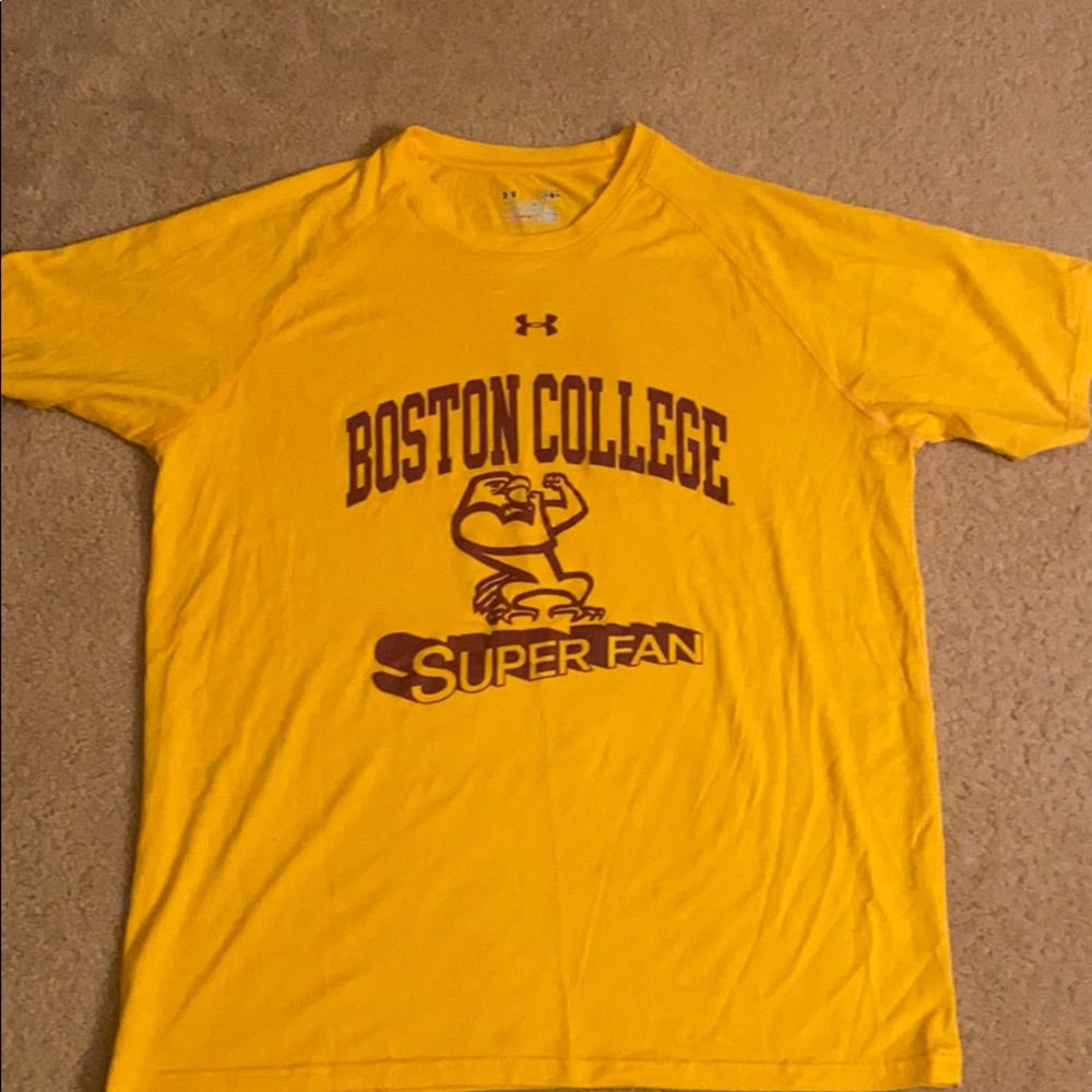 Boston college under armor t shirt